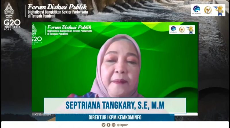Septriana: Vaksinasi Pilar Penting Mengentaskan Indonesia dari Pandemi dan Bangkitkan Pariwisata Lewat Digitalisasi
