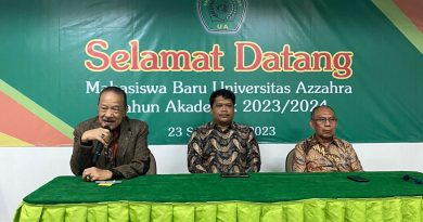 Rektor Universitas Azzahra Syamsu A. Makka Sambut Ratusan Mahasiswa Baru 2023 Melalui Kuliah Umum